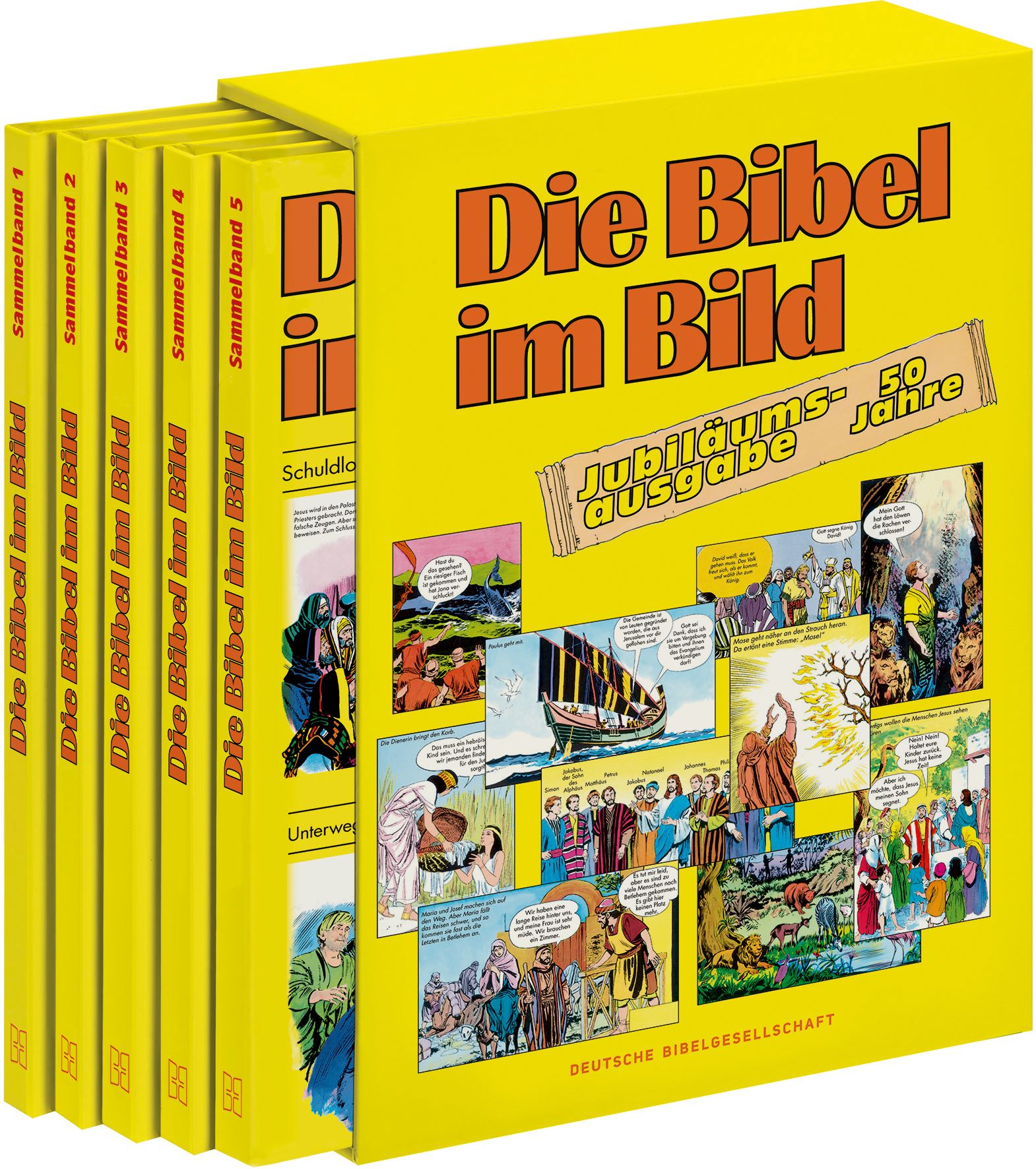 Comic-Reihe »Die Bibel im Bild«. 50 Jahre-Jubiläumsausgabe 