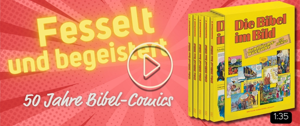 Comic-Reihe »Die Bibel im Bild«. 50 Jahre-Jubiläumsausgabe 